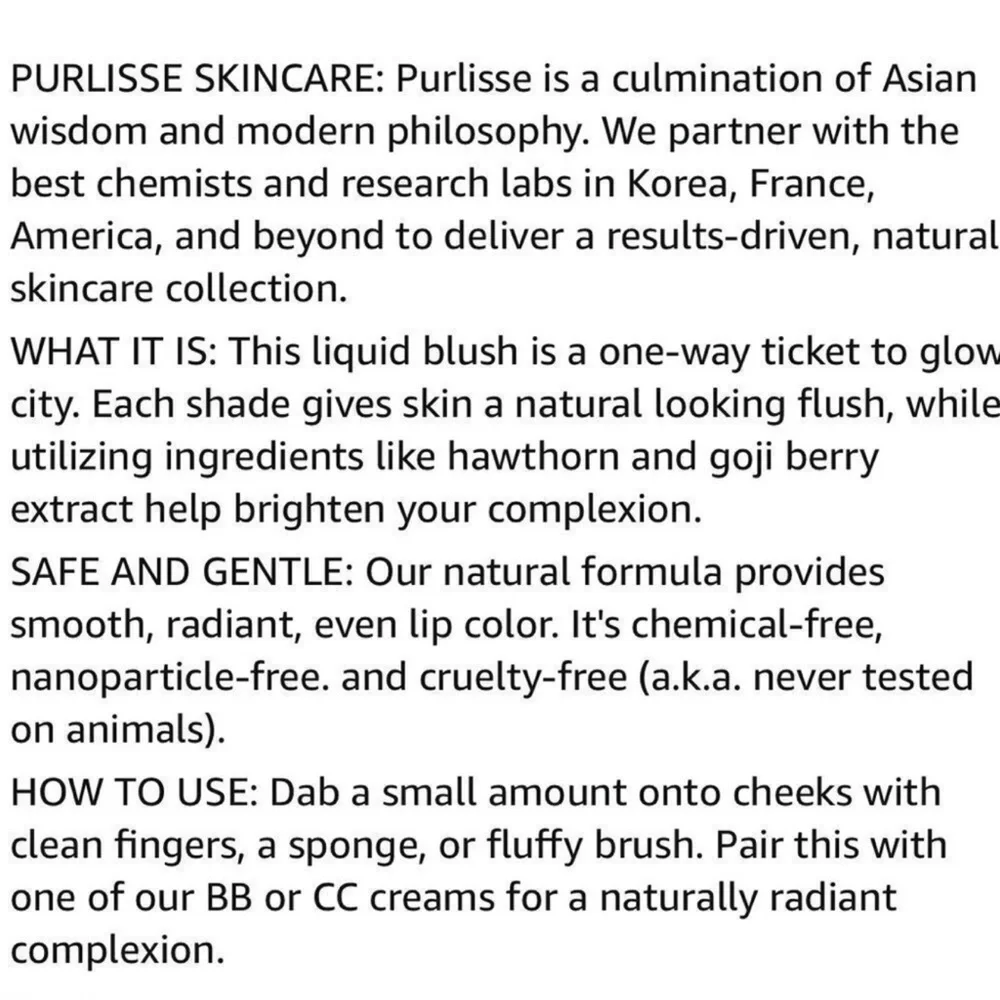 Purlisse Cheek & Lip Stick Peach Please 2-in-1 Hydrating Cream Lip Color